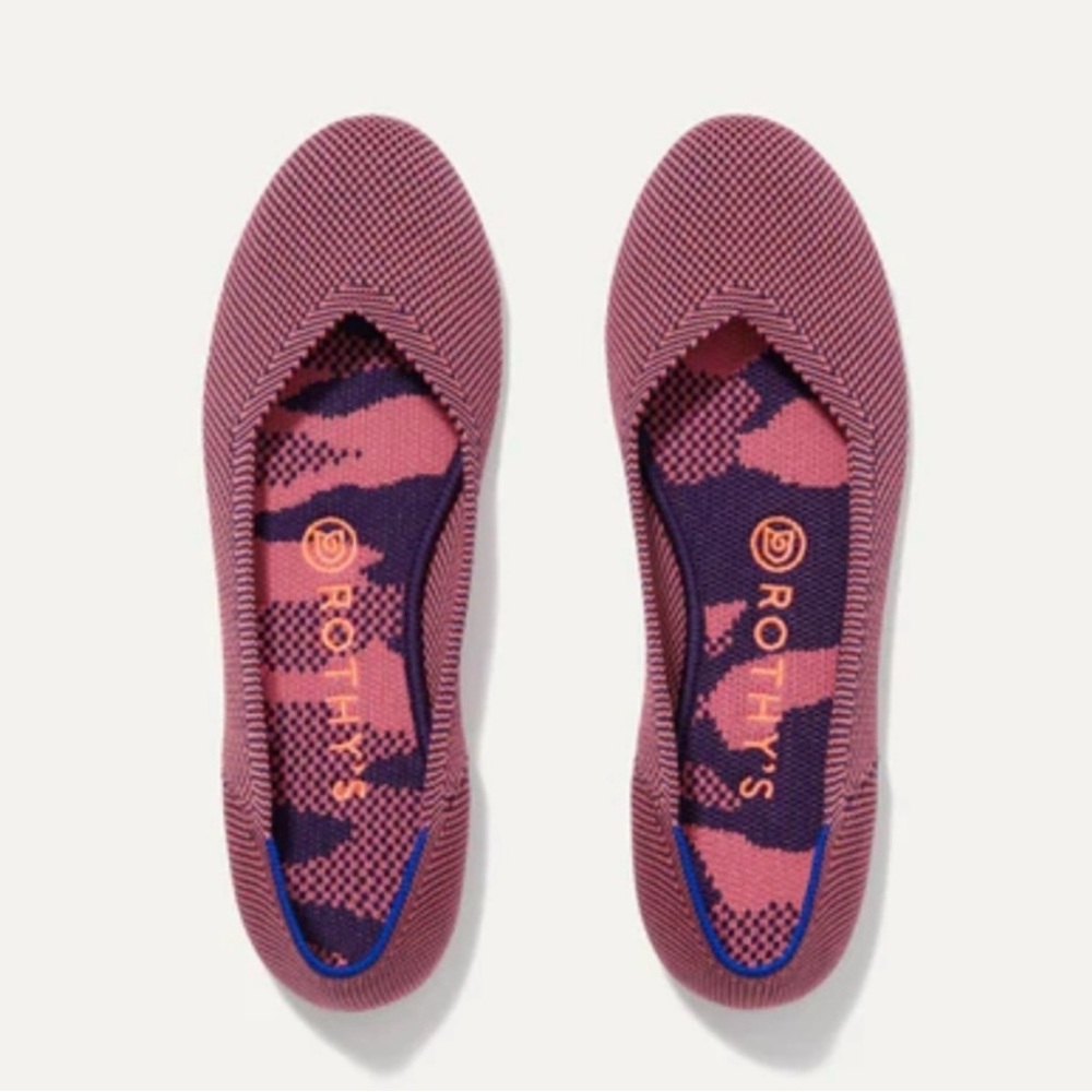 Rothy’s The Flat Round Toe Rose